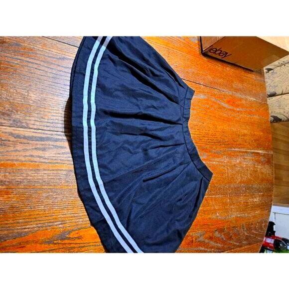 Large Hot Topic Black White Pleated Skater Mini Micro Skirt Side Zip Short Skirt - Picture 1 of 2